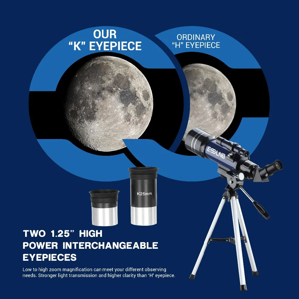F36070 астрономический телескоп со штативом Finderscope для начинающих Исследуйте космическую Луну монокулярный прибор наблюдения телескоп подарок для детей