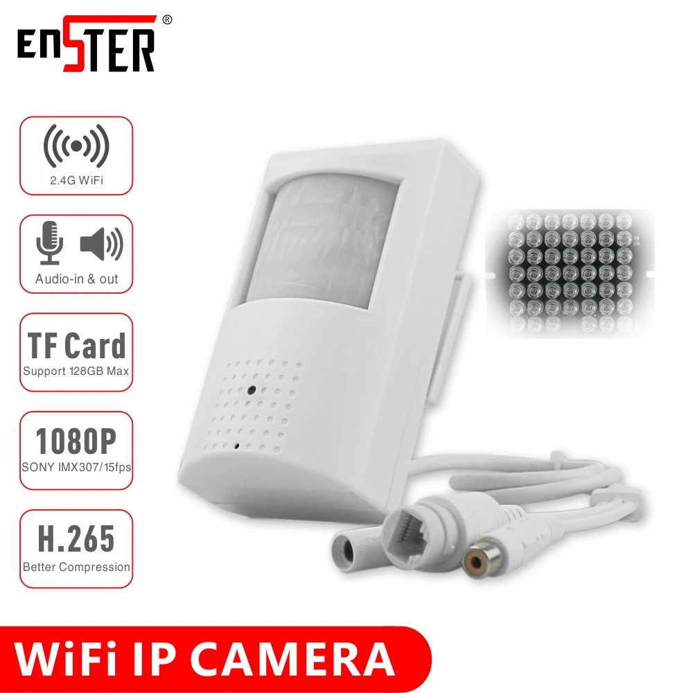 IP-камера ENSTER SONY 1080P с пассивным ИК-датчиком запись видео и аудио встроенный