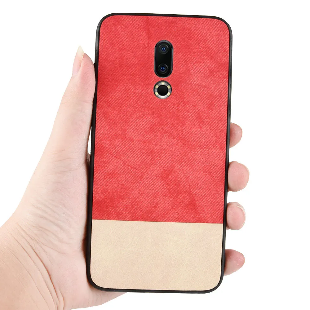 Чехол для Meizu 16 Plus 16th полностью Защитная ткань ударопрочный силиконовый матовый