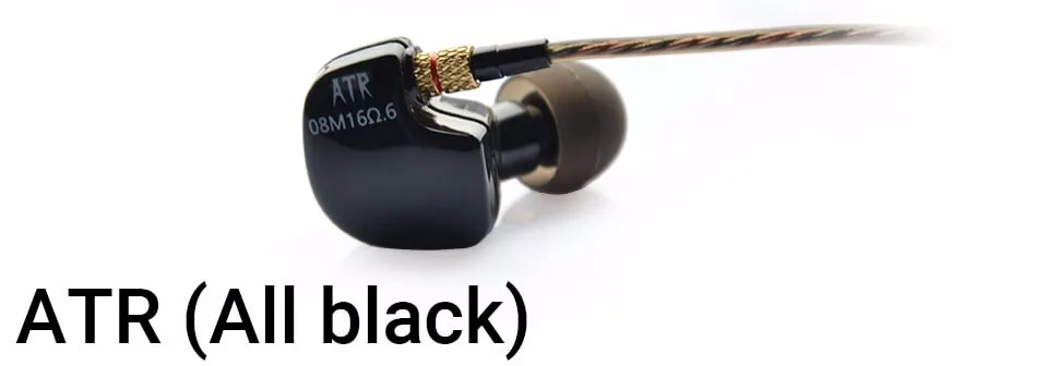 KZ ATE ATR HD9 медный драйвер HiFi спортивные наушники для бега с микрофоном