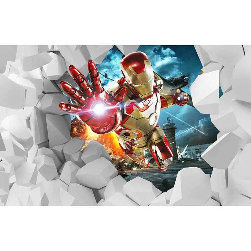 3D обои для дома декор гостиной настенное покрытие Аниме Робот на заказ фото ТВ