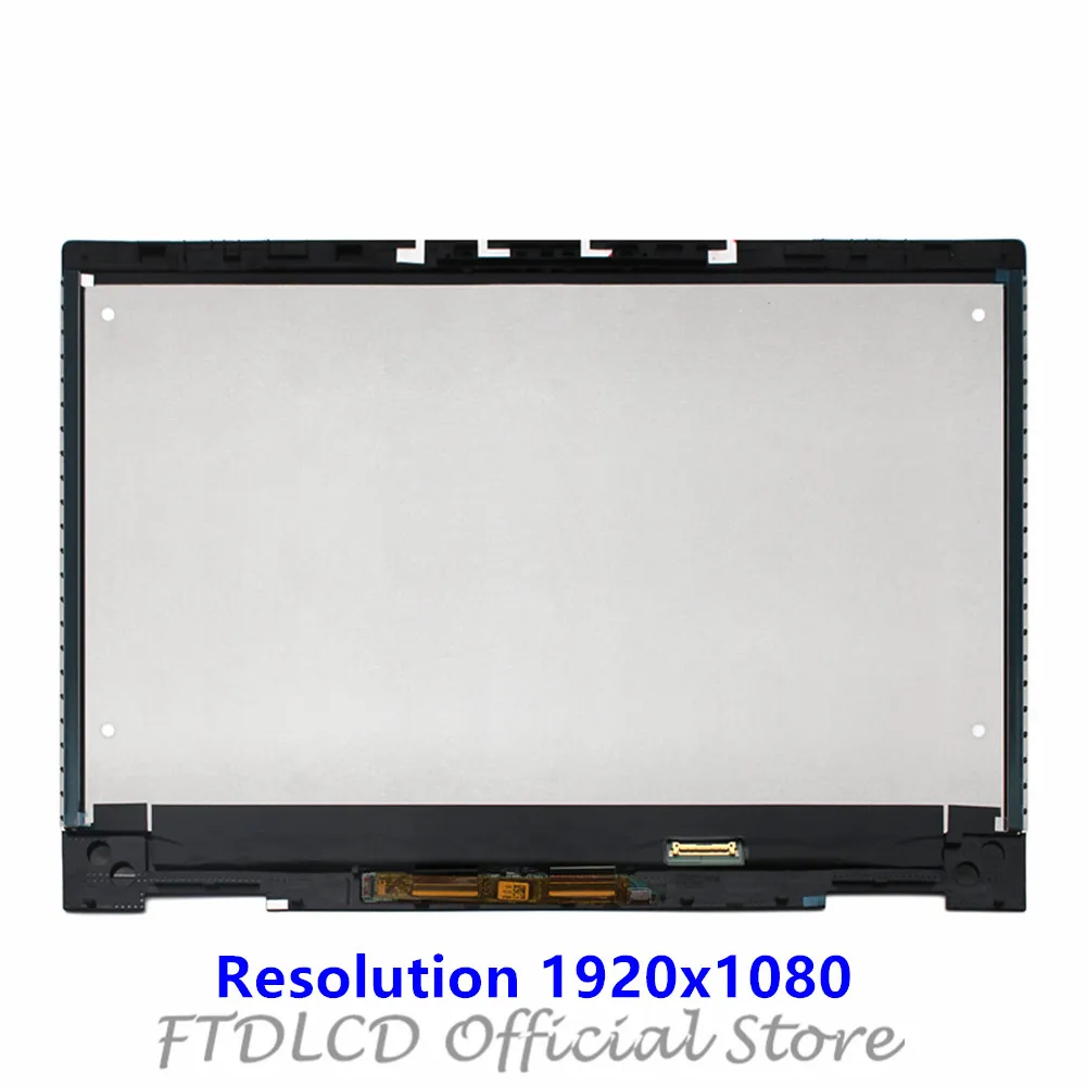 FTD lcd 13,3 ''FHD 4K lcd сенсорный дисплей Aseembly+ рамка для hp Envy x360 13-ag серии 13-ag0502na 13-ag0900ng 13-ag0002nf