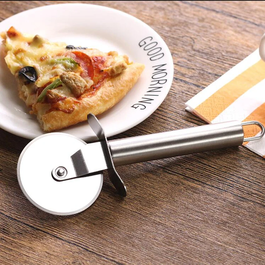 1 шт. нож для пиццы пирог сервер пицца сервера Ножи одиночный/двойной wheelSharp колесо