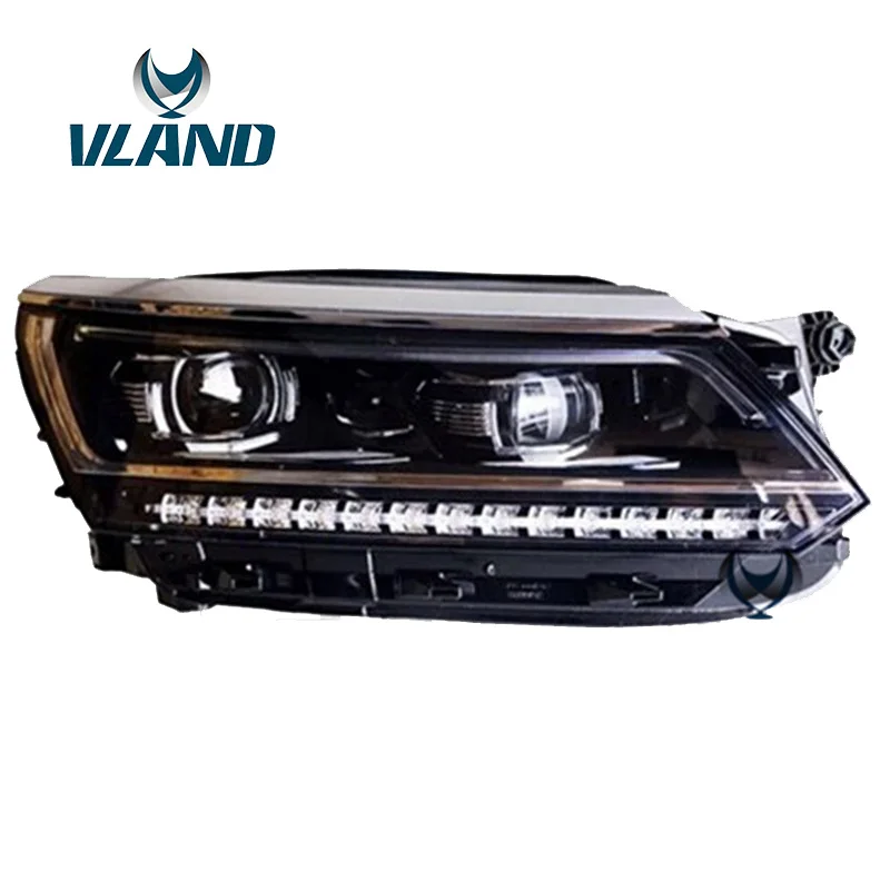 Vland заводские автомобильные аксессуары налобный фонарь для Volkwagen Passat B8- светодиодный задний фонарь с светодиодный движущийся Singal