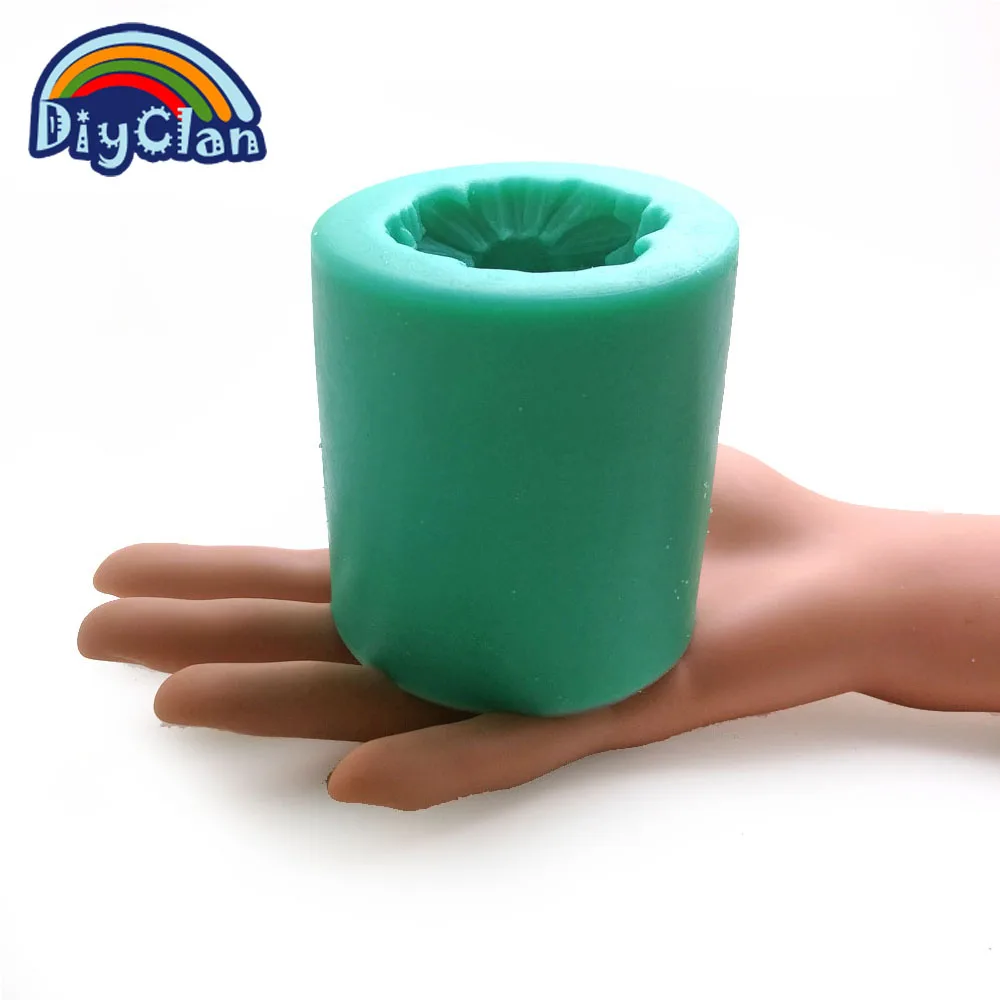 Цветочные свечи шоколадная силиконовая форма для свадебных торжеств ромашки в