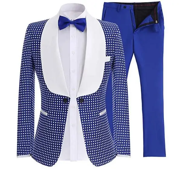 2020 groom tuxedo excellent men's wedding dress high quality formal business dance party set (jacket + pants)Costume Homm | Мужская