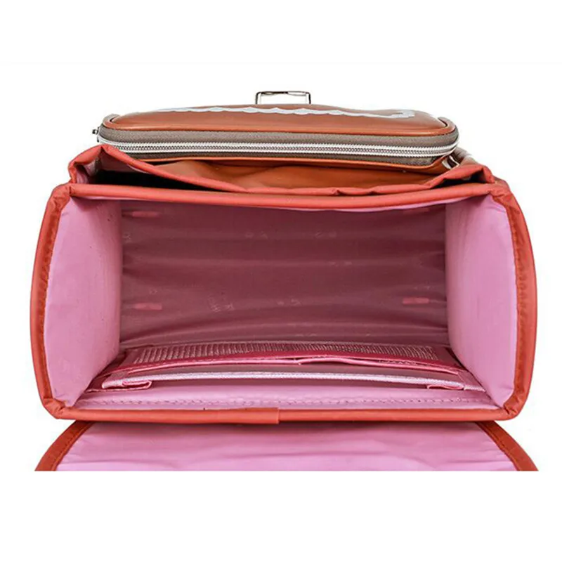 Japan Children School Bag For girls And boys Backpack waterproof PU Randoseru Bags for Kid Orthopedic satchel Mochila Escolar