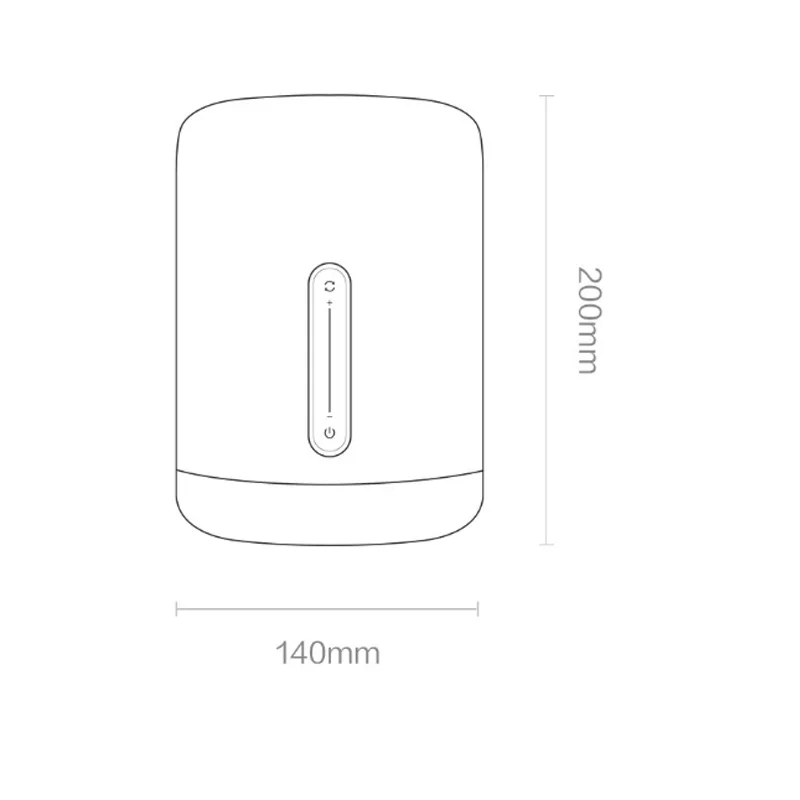 Новинка прикроватная лампа Xiaomi Mijia Meter 2 сенсорный выключатель с несколькими
