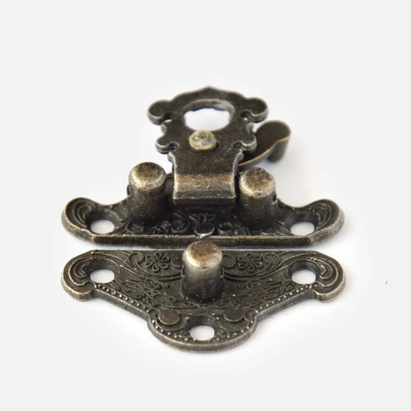 2 комплекта Ретро винтажный замок декоративная шкатулка для ювелирных изделий