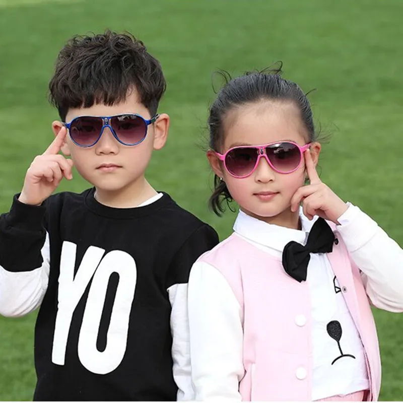 2019 детские солнцезащитные очки для девочек брендовые модные мальчиков милые
