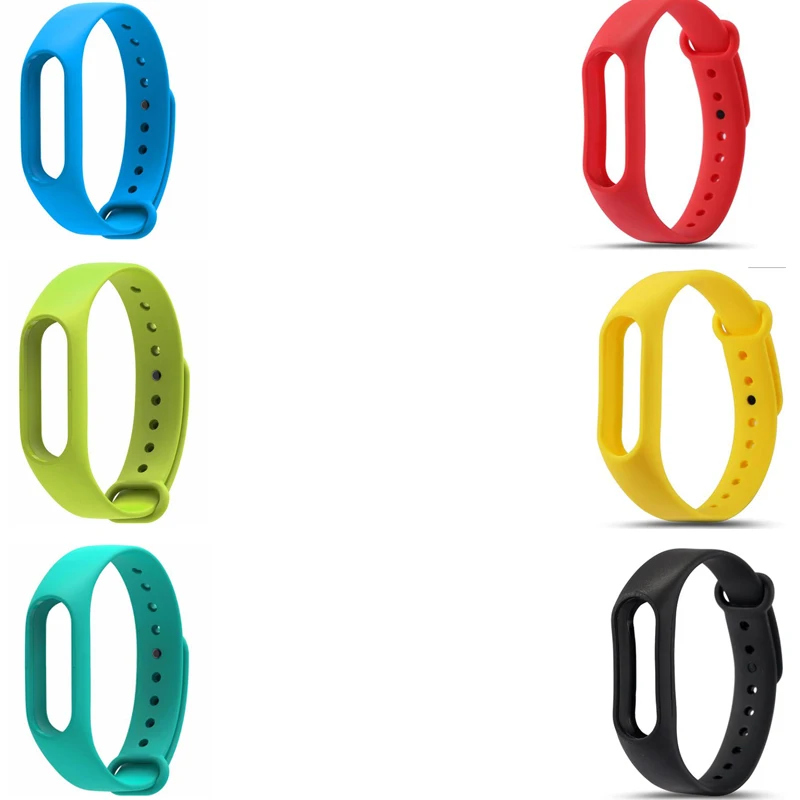 

Силиконовый ремешок для Xiaomi Mi Band 5 4 3, сменный цветной браслет для Mi Band 5, Mi Band 2, 3