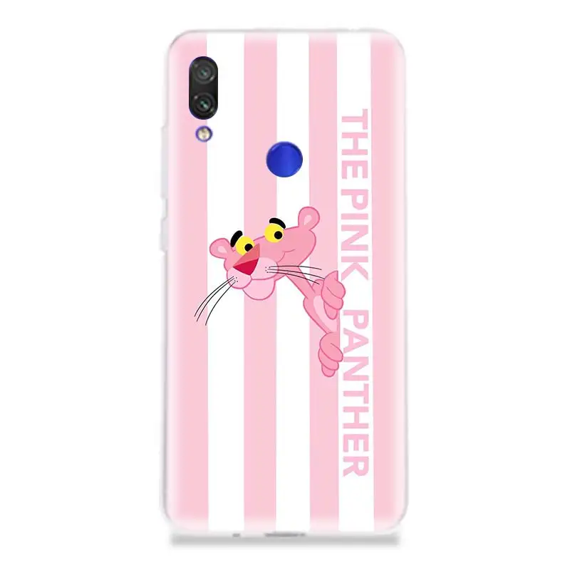 Розовая пантера уникальный чехол для телефона Xiao mi Red S2 Y3 Y2 K20 Pro Note 7 7S 6 5 4 4X Pocophone F1 9