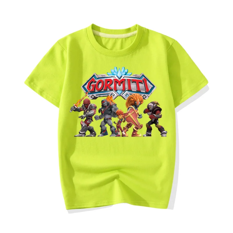 Light Green T-shirt Футболки из хлопка для малышей; От 1 до 13 лет; Детская летняя одежда для мальчиков и девочек; розовые повседневные футболки; топы; JY025 - Цвет: Light Green T-shirt