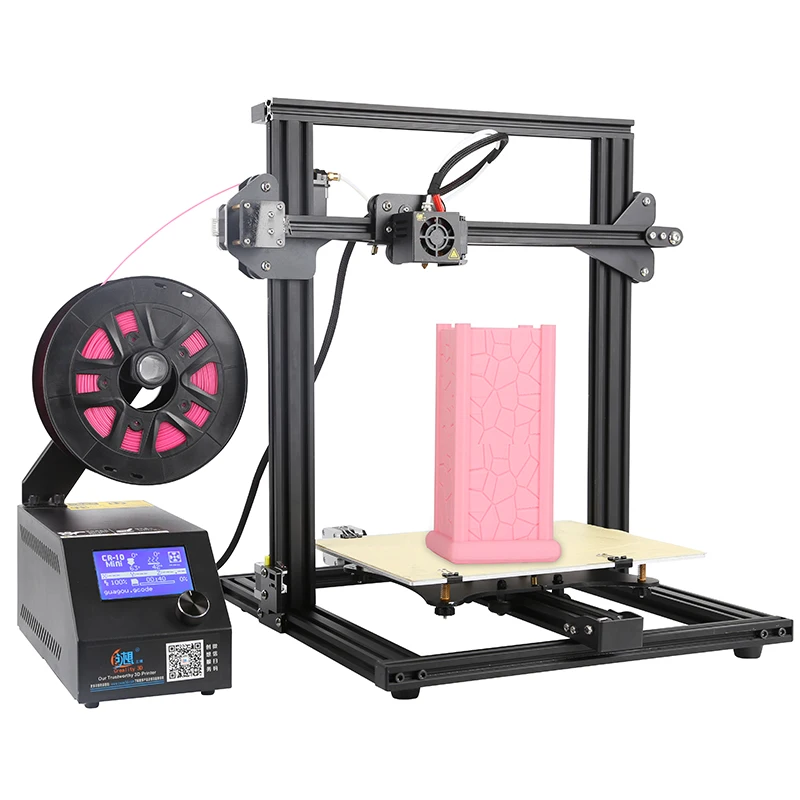 CR-10 Mini 3D printer DIY KIT Easy Assemble Continuation Print of Power Failure Large Size Prusa i3 Printer 3D Creality 3D
