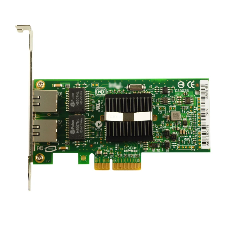 10/100 Мбит/с 2-портовая PCIe Gigabit Ethernet-карта для Pro/1000 исте9402pt