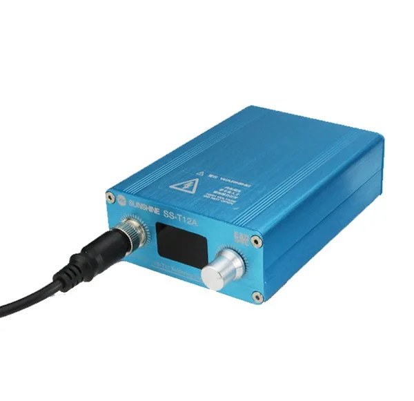 T12A SUNSHINE 3 в 1 нагревательная станция SS T12A-X3 для IPhone X XS XSMAX PCB cpu тепловыделение нагревательная пластина платформа для удаления клея - Цвет: T12A