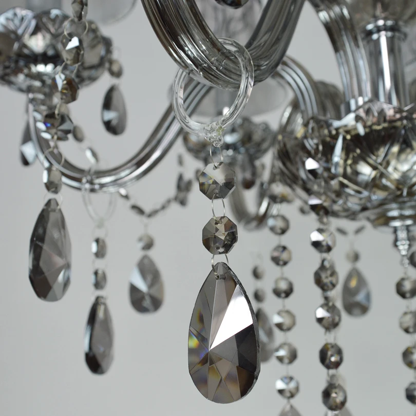 Современная светодиодная люстра освещение для кухни столовой хрустальная лампа