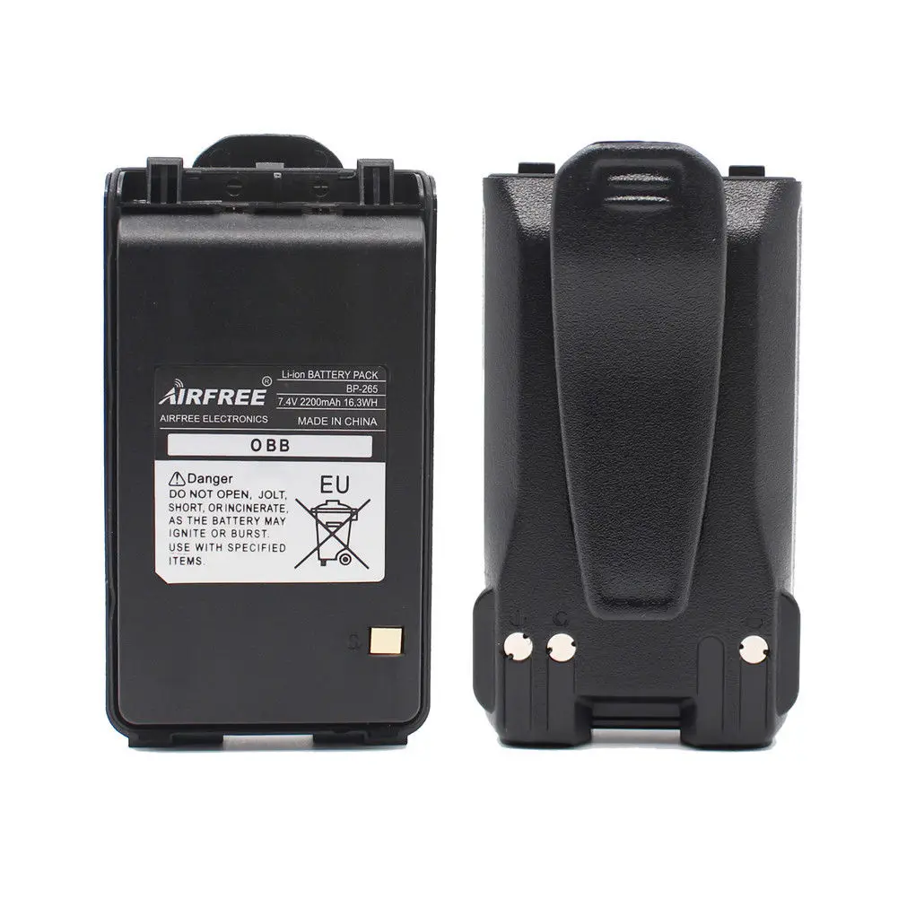 BP-265 2200mAh Li-ion Battery For ICOM IC-V80 F3001 F4001 F3101D T70A T70E IC-F3001 IC-F3002 IC-F3003 IC-F3008 IC-3101 F4108D | Мобильные