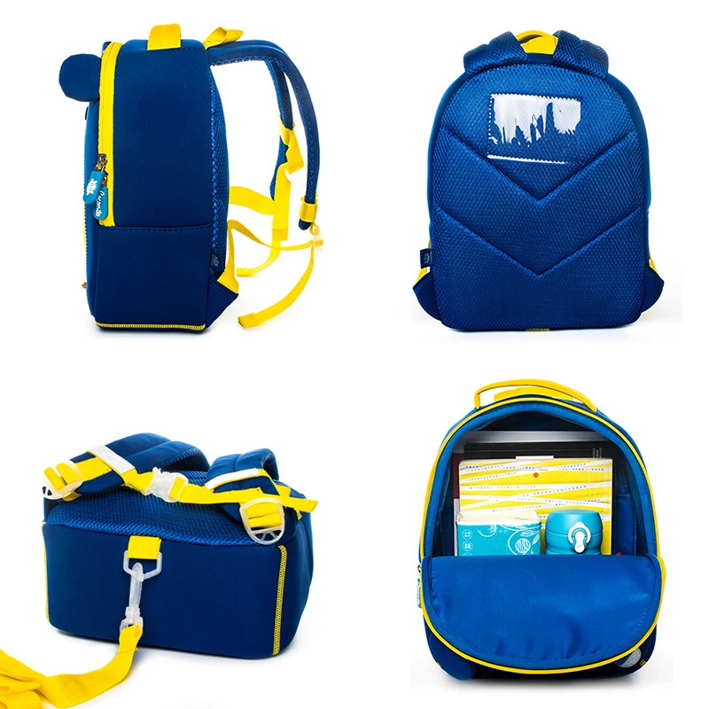 Cocomilo Cute Bear Model Animal Design Toddler School Bag for Kids Kindergarten Cartoon Backpack Preschool 2-5 Years Little Boy