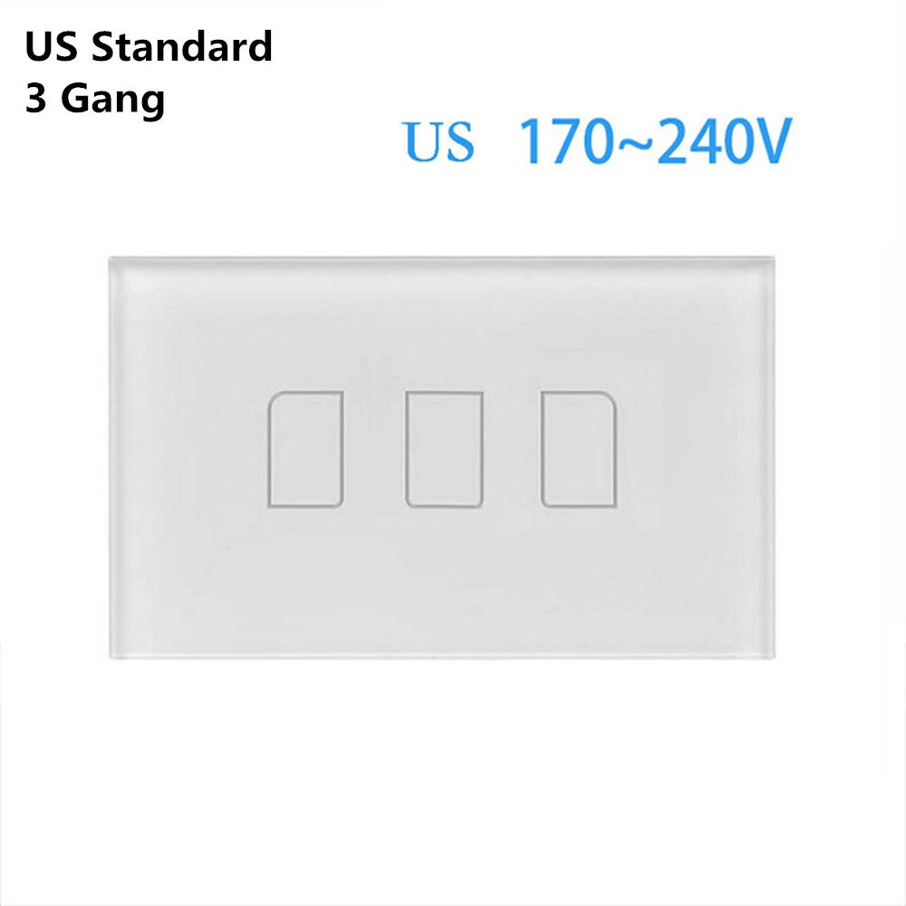 Broadlink TC2 WiFi переключатель 110 В 220 В светильник Сенсорная панель стандарт США умный дом пульт дистанционного управления для Alexa Google Home