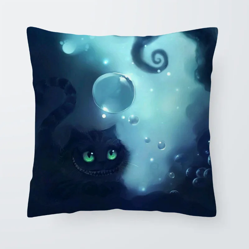 Панда кошка Сова подушки животные черные красные прибрежные задний двор