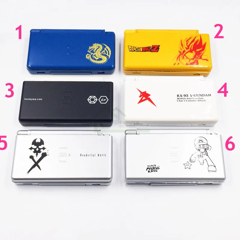 Для NDSL Ограниченная серия сменный чехол для nintendo DS Lite корпус с кнопкой полный комплект