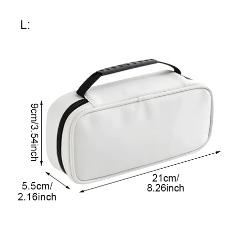 White L Bag Mihawk модная вместительная сумка для косметики женская сумка для Кисточки для макияжа детский Карандаш Чехол посылка дорожный косметический чехол s Чехол для костюма сумки - Цвет: White L Bag