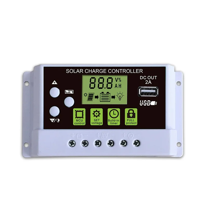 

Solar Charging Controller KYZ-10A 20A 30A Intelligent Lithium Battery