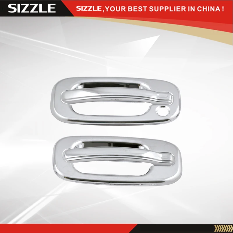 Дверные ручки Крышка 2D без PSKH ABS пластик хромирование 2003 2004 2005 для Cadillac Escalade