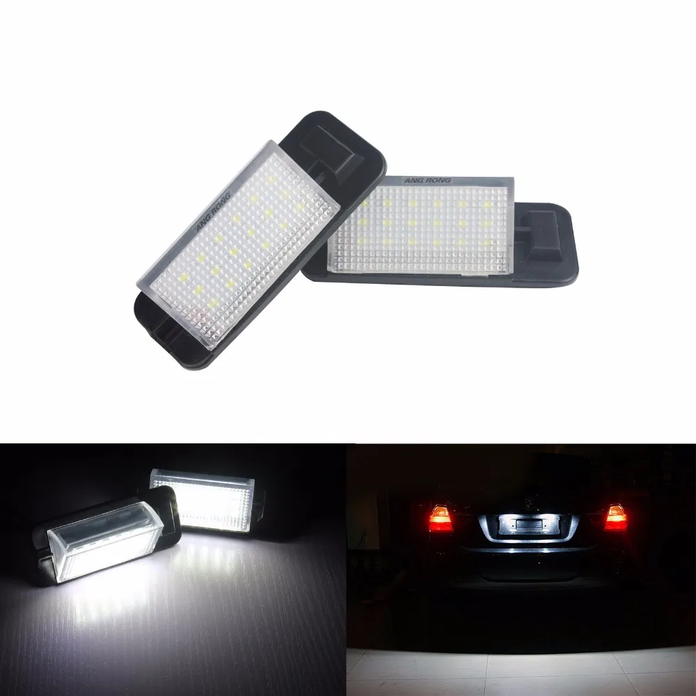 

ANGRONG 2x Canbus White LED License Number Plate Light No Error For BMW 3 Series E36 M3 1992-98(CA246)