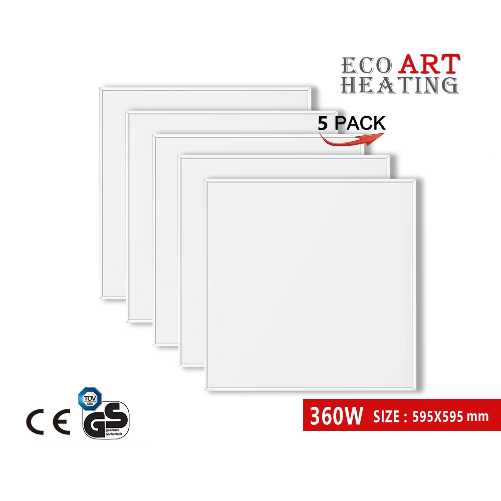 360 Вт электрическая инфракрасная панель обогревателя потолочного