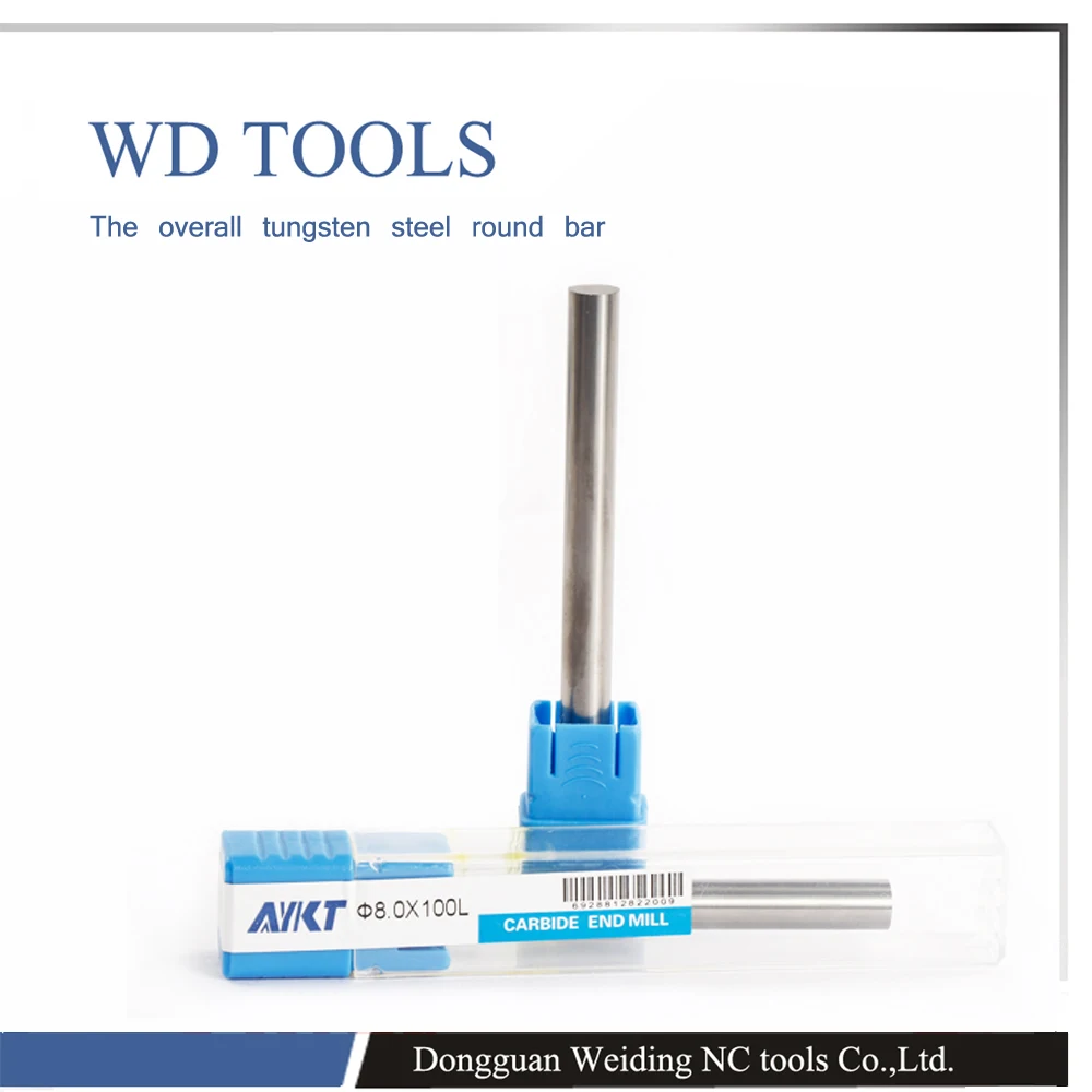 

8X150mm 1PC Tungsten W Metal Rod High Hardness High Tensile Strength High Elongation High Wear Resistance