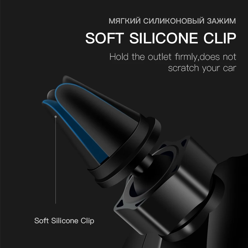 ESVNE Универсальный держатель для телефона в машину For Iphone X 8 7 6 Air Vent Mount