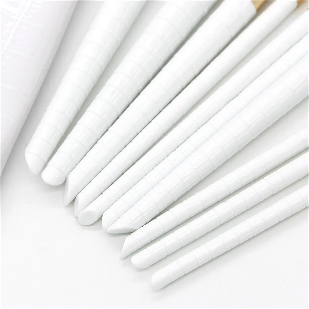 #401 Модный 10 шт набор кистей для макияжа с многофункциональным инструментом