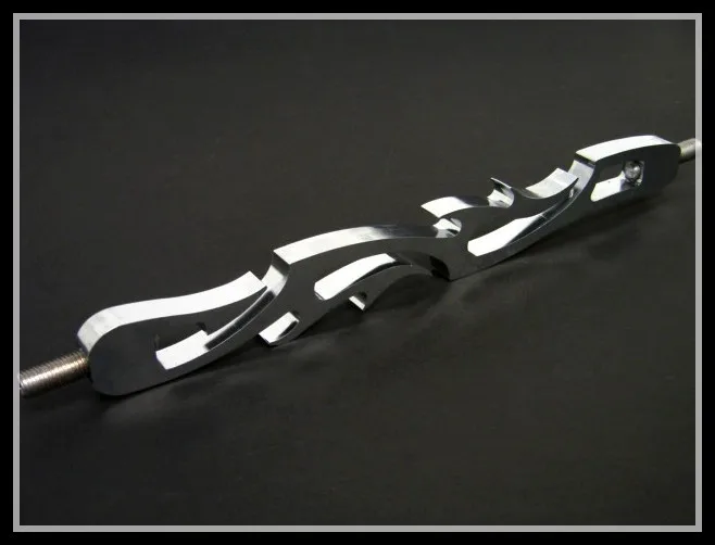 Бесплатная доставка хромированный рычаг переключения передач для Harley Softail Dyna