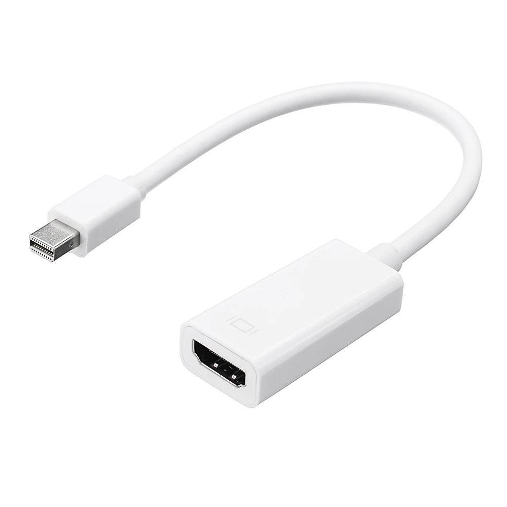 Bakeey мини дисплей порт экран Порт DP к HDMI Кабель-адаптер для мультимедиа функции HDTV стол из поликарбоната для Apple для Macbook Pro