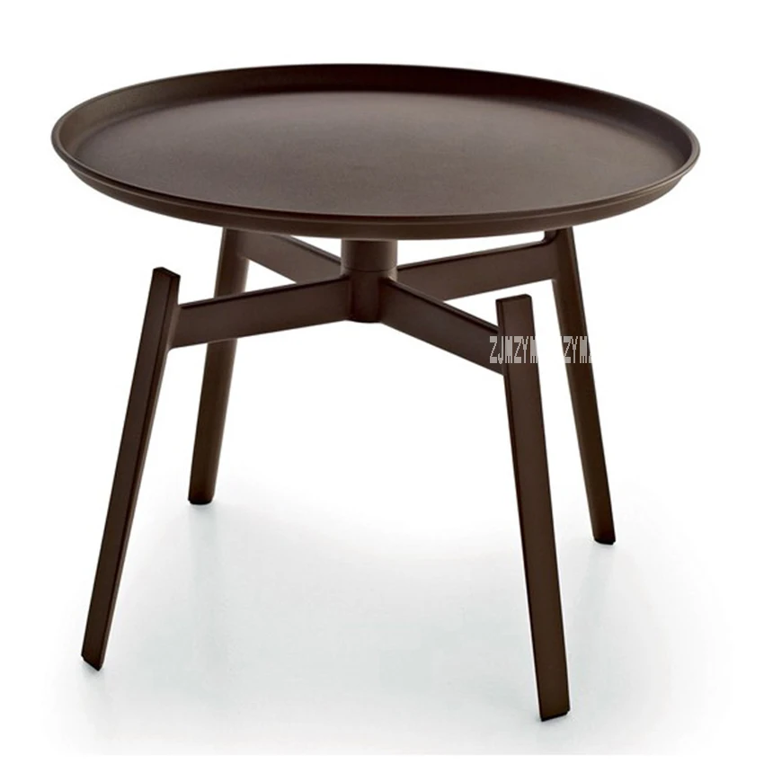 Современный европейский стиль круглая искусственная железная стойка лак для