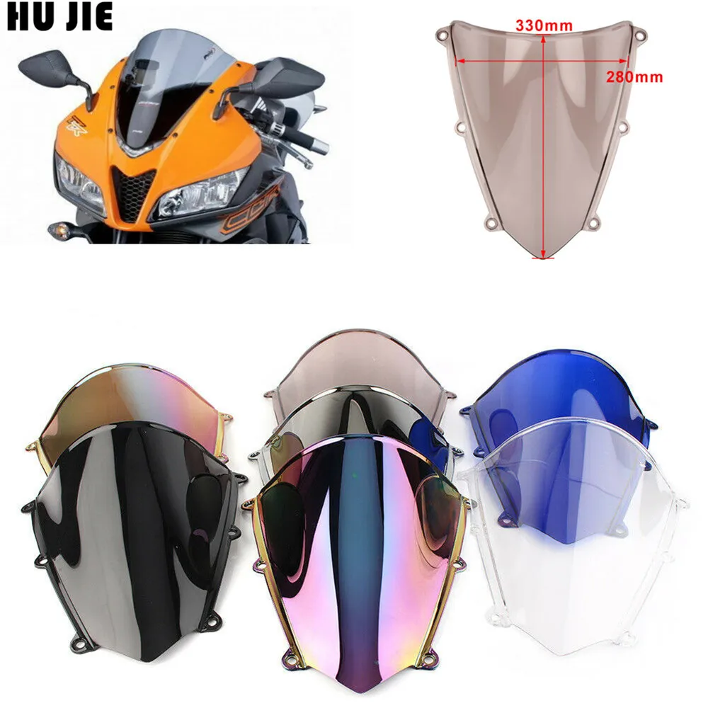 Мотоцикл CBR600RR лобовое стекло дымчатое лобовое стекло для Honda CBR600RR CBR 600RR F5 2007 2008 2009 2010 2011 2012