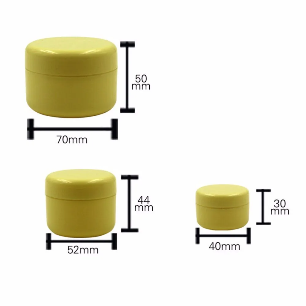 Заводская Продажа 5 шт./лот дорожный косметический контейнер для крема лица