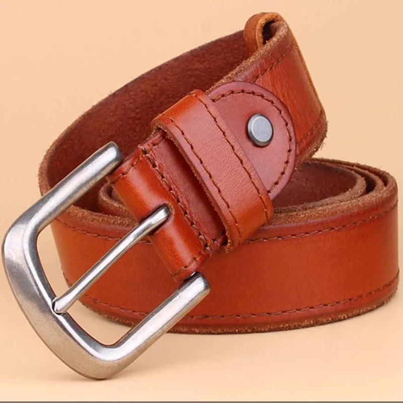 Новый продукт роскошный мужской ремень из натуральной коровьей кожи для мужчин