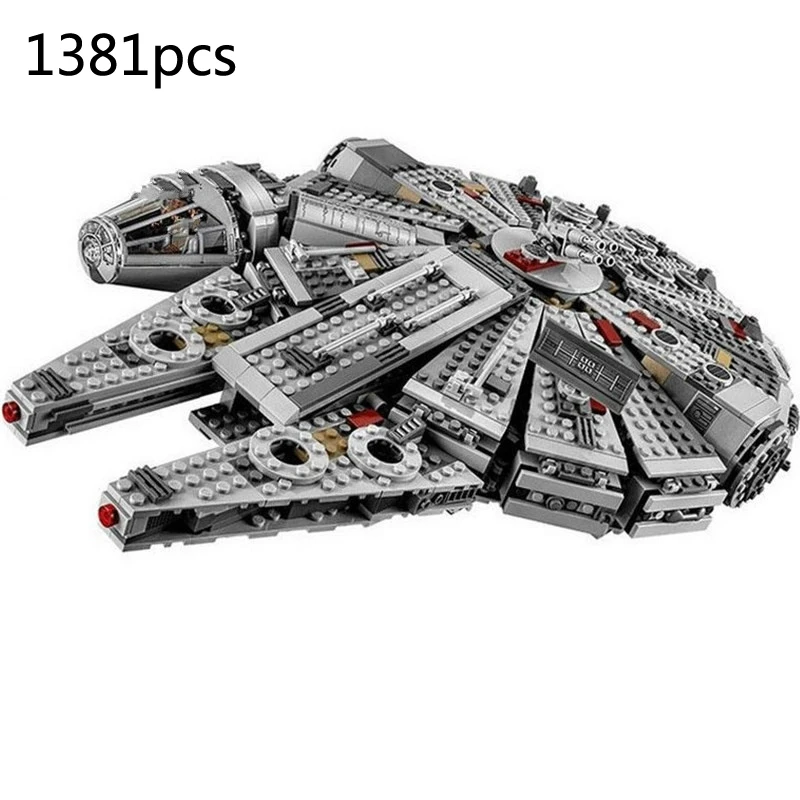 Золотой век «Звездных Войн» X Wing строительные блоки 75105 Звездные войны Хан Solo фигурки Кирпичи Модель игрушки подарок для девочек