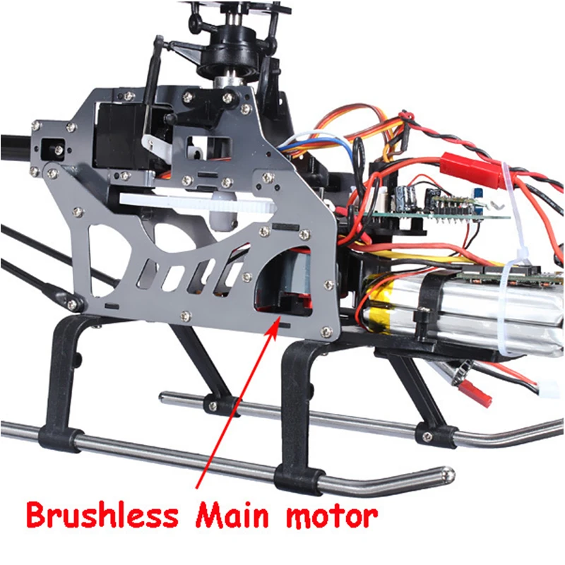Новое Обновление WLtoys V913 V913B бесщеточная версия 4CH с одним лезвием большой