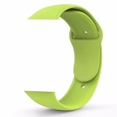 Green 38 мм 40 мм 42 мм 44 мм спортивный мягкий силиконовый ремешок для часов Apple Watch серии 1 2 3 4 Сменный ремень наручный ремешок для iWatch - Цвет ремешка: Green