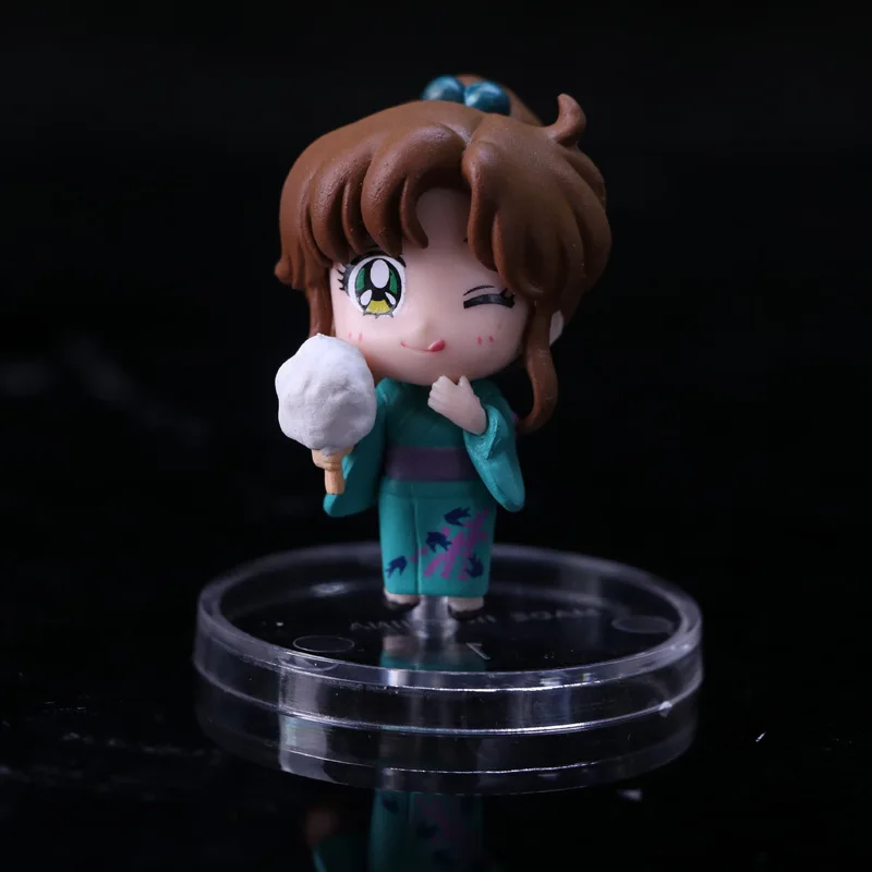 6 шт./лот Аниме кимоно Сейлор Мун фигурки Усаги Sailor Mercury Юпитер Венера Сатурн ПВХ