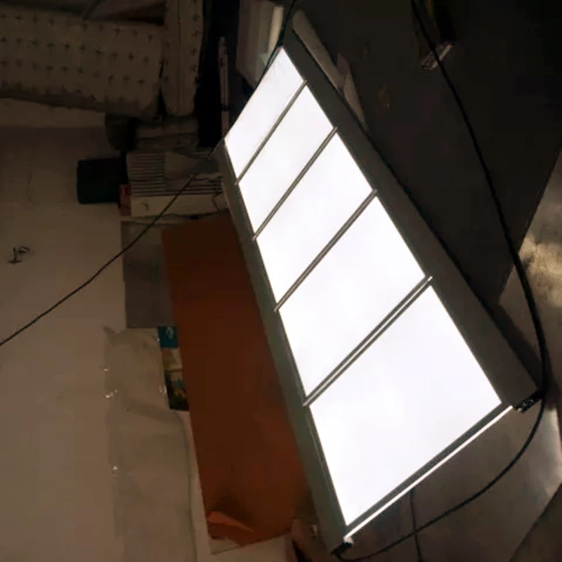 3 шт. тонкая алюминиевая рамка акриловые светодиодные панели для меню с