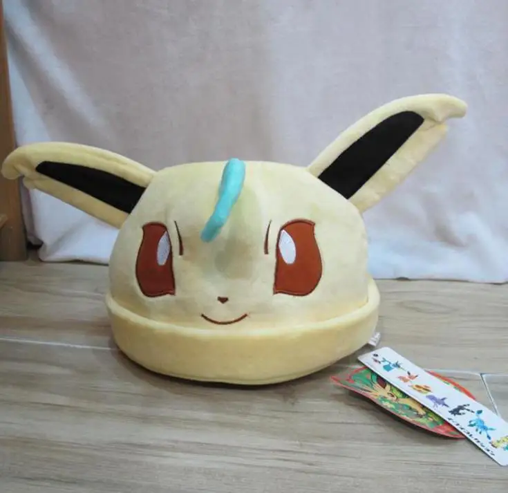 Новый мягкий плюшевый костюм Pokemon Go Evee Umbreon Sylveon Snorlax шапка и Кепка в подарок