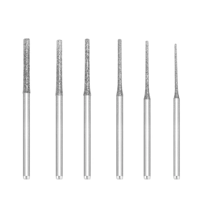 

30pcs Diamond Burs Kit Grinder Teeth Drill 2.35mm Dental Lab Instrument Tool