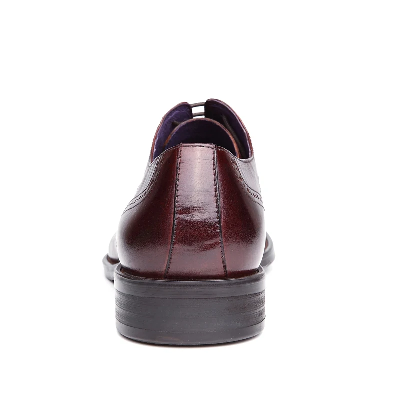 OTTO/Мужская обувь Туфли-оксфорды ручной работы в стиле ретро Обувь из натуральной