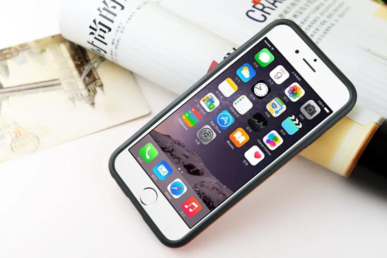 Бампер для iPhone 6 6s 7 8 plus X мягкий чехол с рамкой из термополиуретана Тонкий чехол Fundas для iPhone 7 8 мягкий силиконовый бампер разных цветов