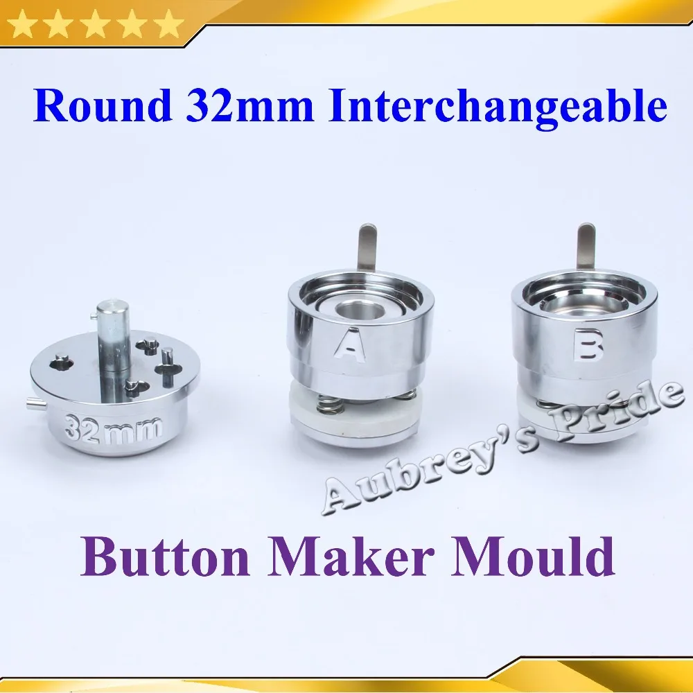 Круглые 1-1/4 &quot32 мм сменные формы для нового профессионального значка машины